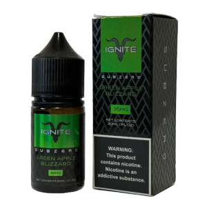 Líquido - Ignite - Nicsalt - SubZero - Green Apple Blizzard - 30ml