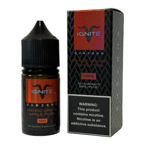 Líquido - Ignite - Nicsalt - SubZero - Mango Grape Apple Pops - 30ml